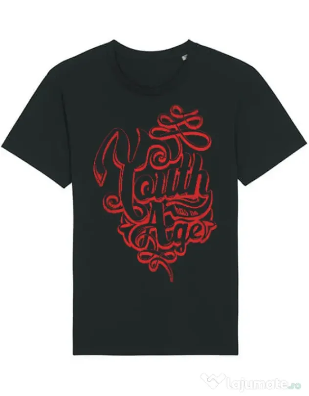 Tricou STANLEY STELLA barbat Youth has no age Negru