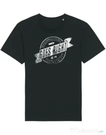 Tricou STANLEY STELLA barbat When nothing goes right Negru