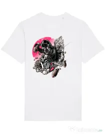 Tricou STANLEY STELLA barbat Father attack Alb