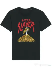 Tricou STANLEY STELLA barbat Pizza slayer Negru