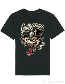 Tricou STANLEY STELLA barbat Guilty parties Negru