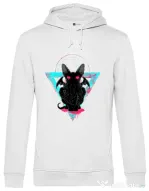 Hoodie barbat cu gluga Cathulhu Alb