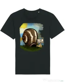 Tricou STANLEY STELLA barbat I stay home 2 Negru