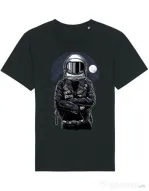 Tricou STANLEY STELLA barbat Astronaut rebel Negru