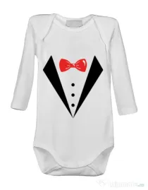 Baby body Groom suit Alb