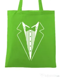 Sacosa personalizata Mire Tuxedo Verde
