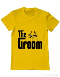 Tricou Mire ADLER The groom Galben