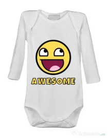 Baby body Awesome Alb