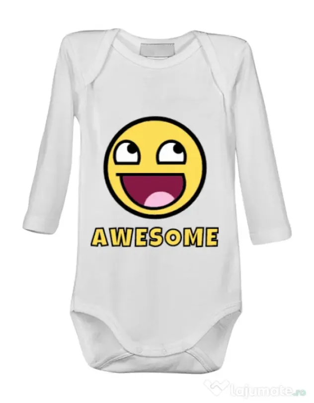 Baby body Awesome Alb