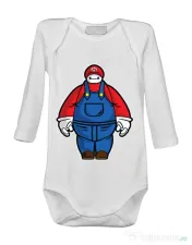 Baby body Baymario Alb