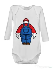 Baby body Baymario Alb