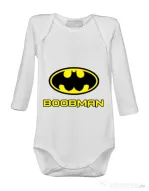 Baby body Boobman Alb