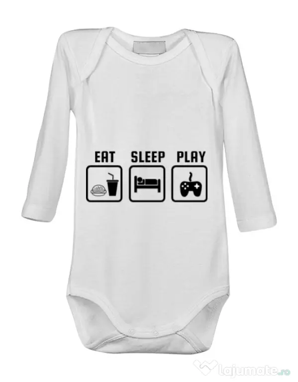Baby body Eat sleep play Alb