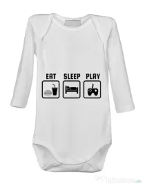 Baby body Eat sleep play Alb