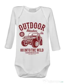 Baby body Outdoor Adventure Alb