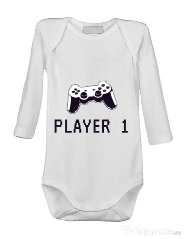 Baby body Player 1 Alb
