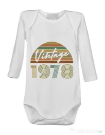 Baby body Vintage 1978 Alb