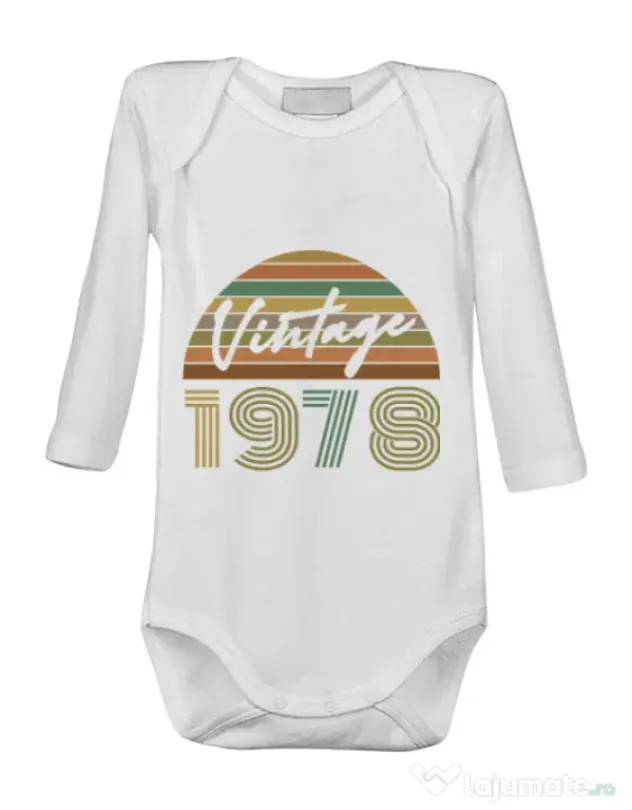 Baby body Vintage 1978 Alb