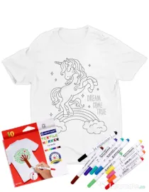 Tricou de colorat Dream come true