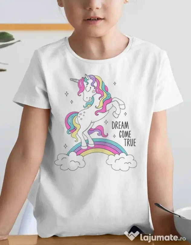 Tricou de colorat Dream come true