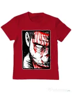 Tricou ADLER copil Zomblood Rosu