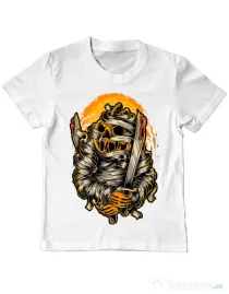 Tricou ADLER copil Mumpkin Alb