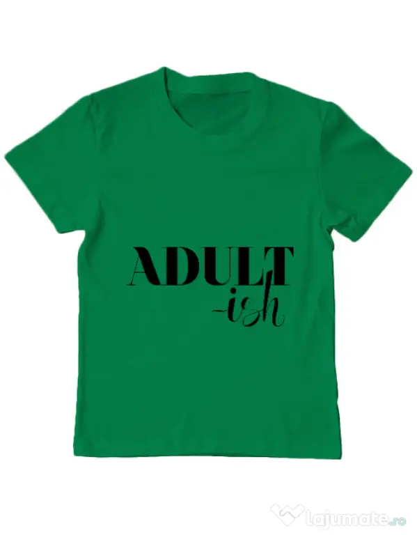 Tricou ADLER copil Adultish Verde mediu