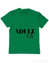 Tricou ADLER copil Adultish Verde mediu