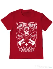 Tricou ADLER copil Death proof II Rosu