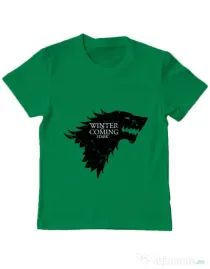 Tricou ADLER copil Winter is coming Stark Verde mediu