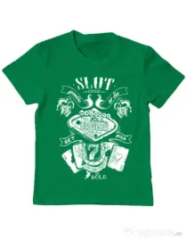 Tricou ADLER copil Las vegas Verde mediu