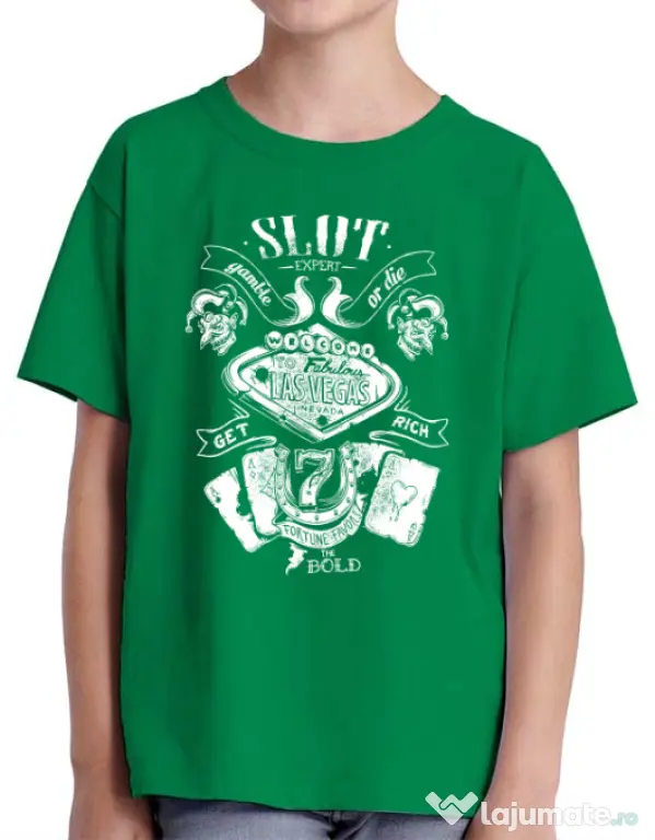 Tricou ADLER copil Las vegas Verde mediu
