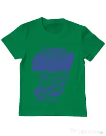 Tricou ADLER copil Take every risk Verde mediu