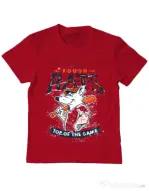 Tricou ADLER copil The rough rats Rosu