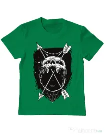 Tricou ADLER copil Arrows Verde mediu