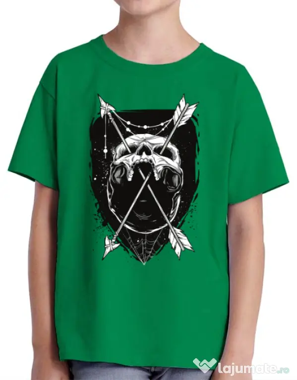 Tricou ADLER copil Arrows Verde mediu