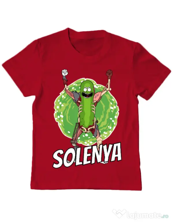 Tricou ADLER copil Solenya Rosu