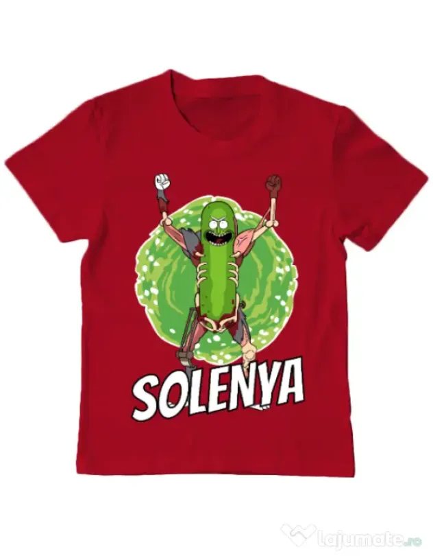 Tricou ADLER copil Solenya Rosu