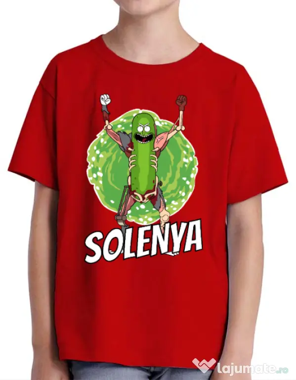 Tricou ADLER copil Solenya Rosu