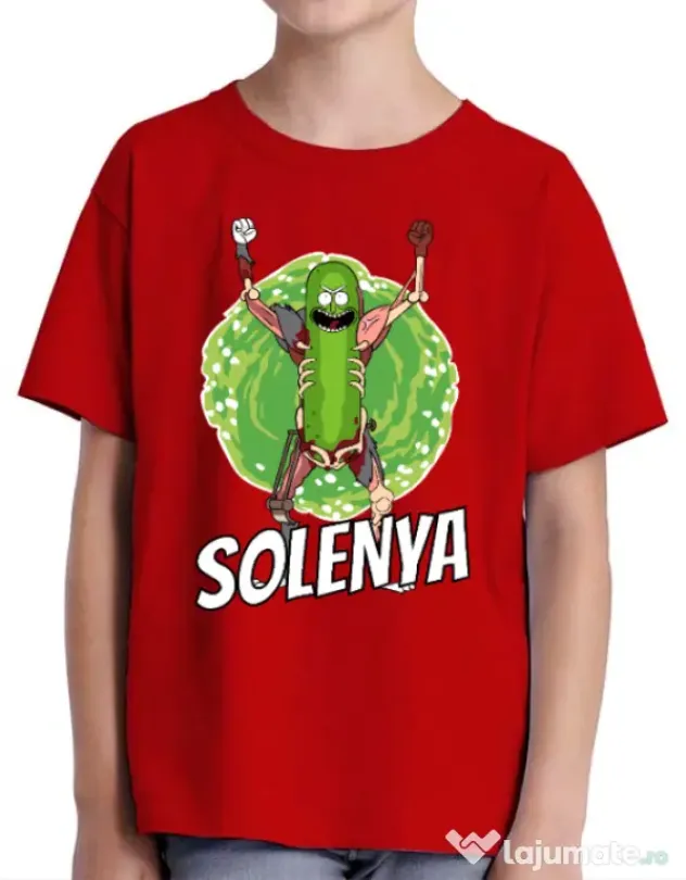 Tricou ADLER copil Solenya Rosu