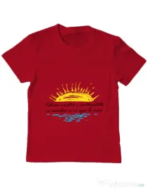 Tricou ADLER copil Iubirea noastra Rosu