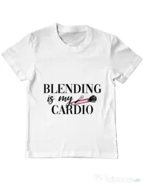 Tricou ADLER copil Blending Alb