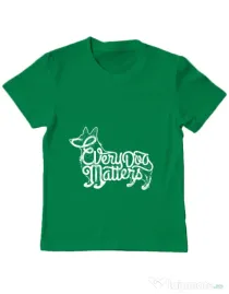 Tricou ADLER copil Every dog matters Verde mediu