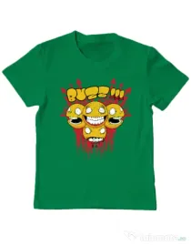 Tricou ADLER copil Buzz Verde mediu