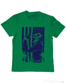Tricou ADLER copil Motorist Verde mediu