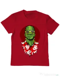Tricou ADLER copil Frank holiday Rosu