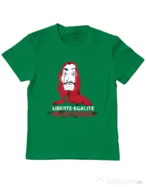 Tricou ADLER copil Symbol of resistance Verde mediu
