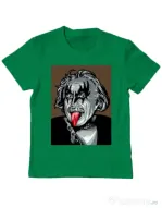 Tricou ADLER copil Albert Kisstein Verde mediu