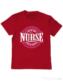 Tricou ADLER copil Nice to me Rosu