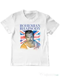 Tricou ADLER copil Bohemian Rhapsody Alb